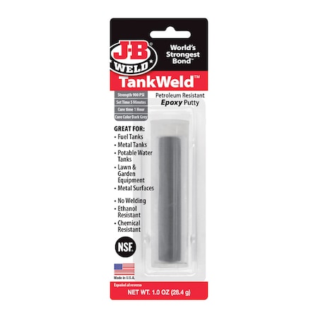 J-B Weld J-B Weld TankWeld High Strength Automotive Epoxy Putty 1 oz 8217